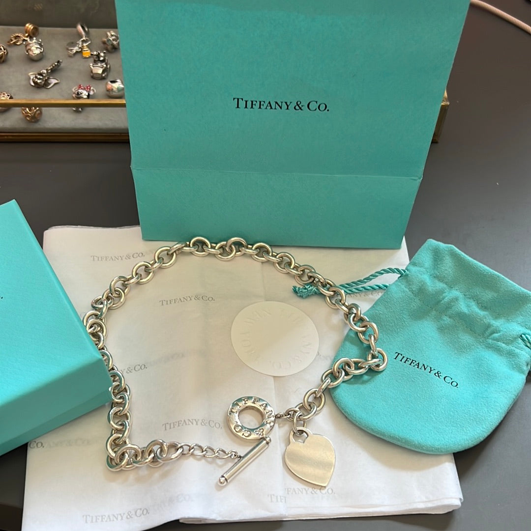 Tiffany chunky chain on sale necklace