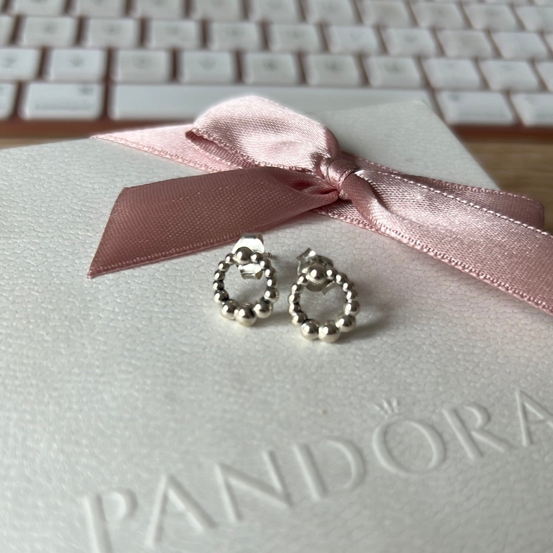 Pandora string deals of beads earrings