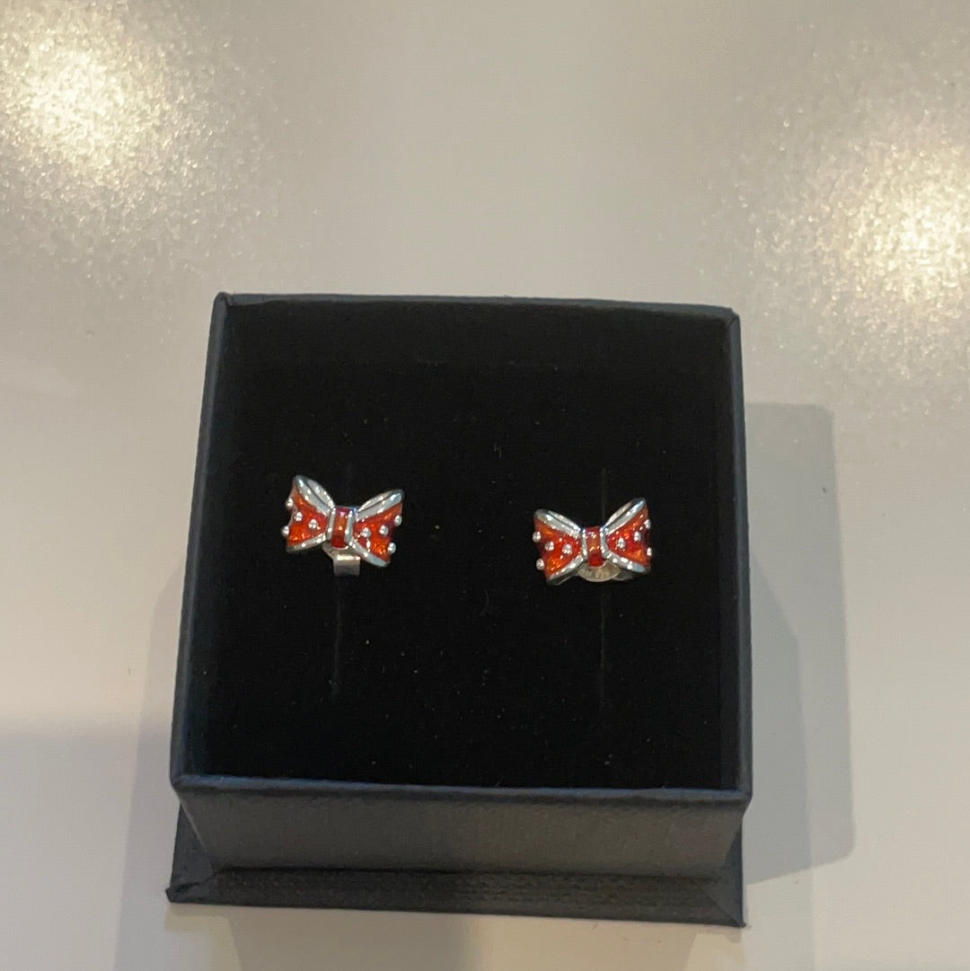 Minnie mouse bow on sale earrings