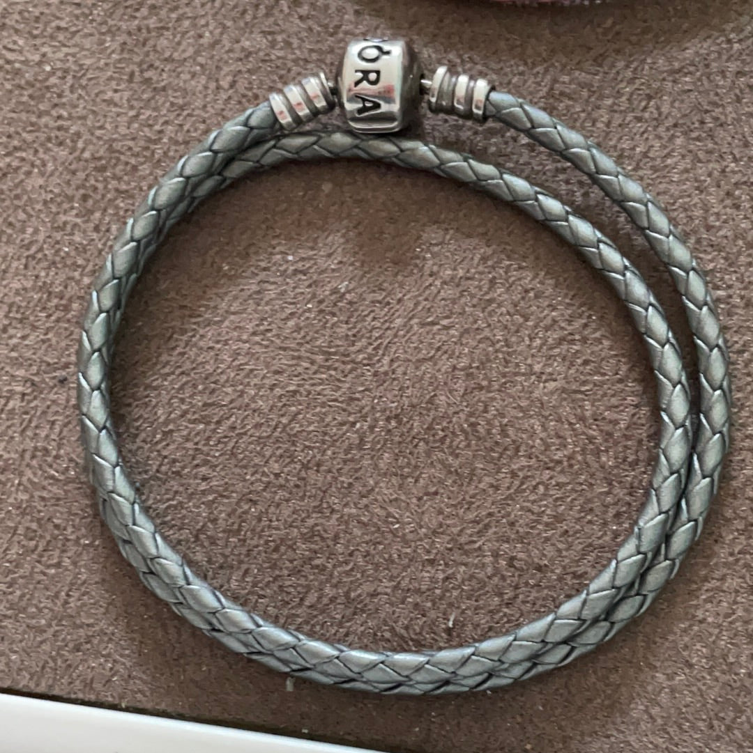 Grey pandora deals bracelet