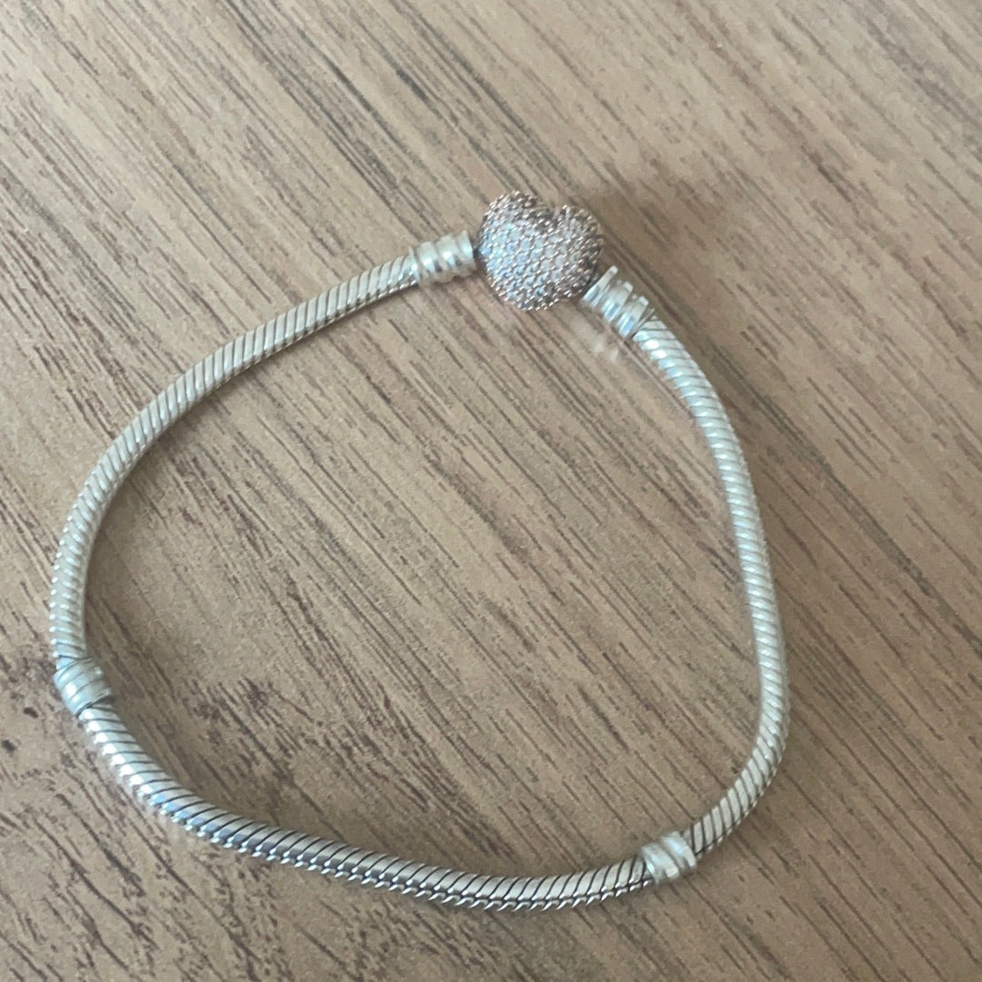Pandora Heart Clasp Bracelet