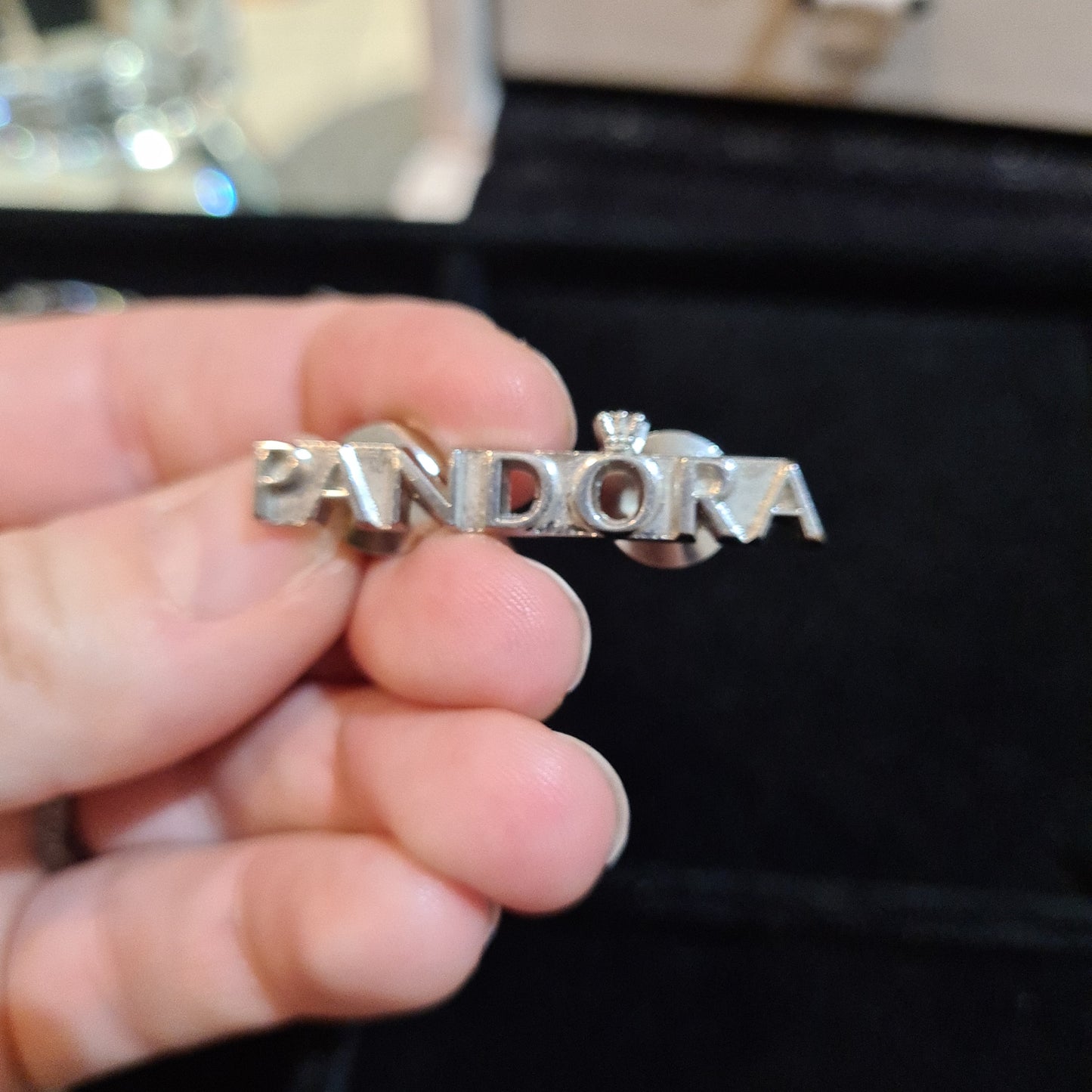Genuine Pandora Logo Pin Badge