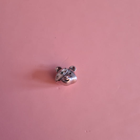 Genuine Pandora Pudsey Bear Face Charm Rare