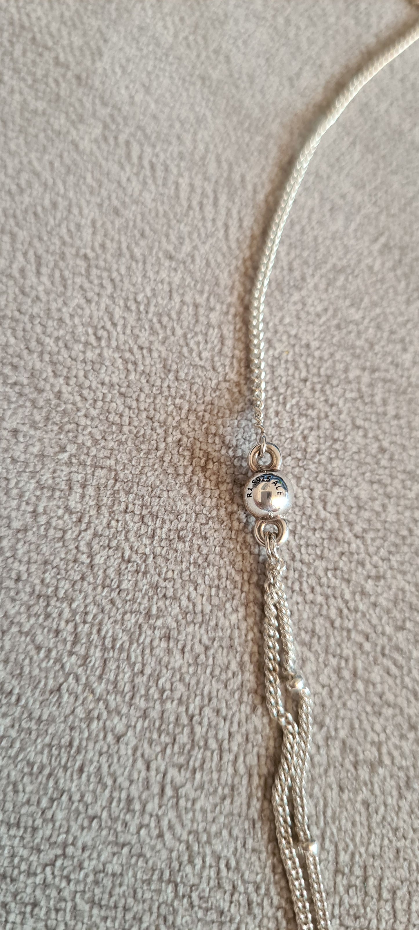 Genuine Pandora Heart Charm Carrying Necklace Unique Gift