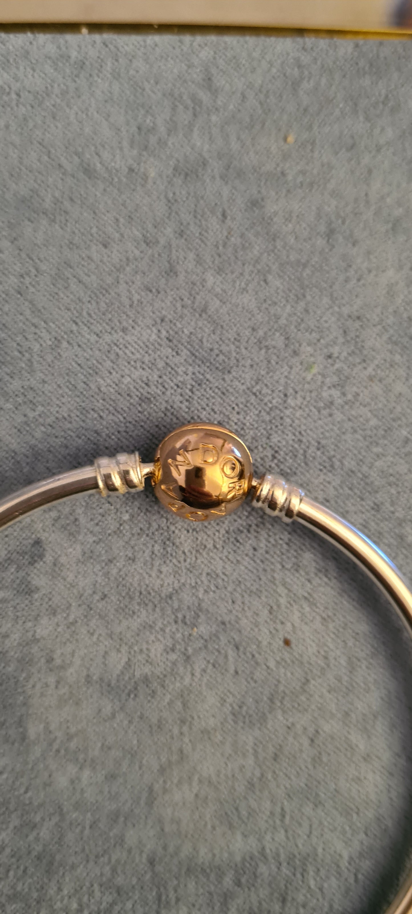Genuine Pandora Rose Gold Clasp Bangle Sizes