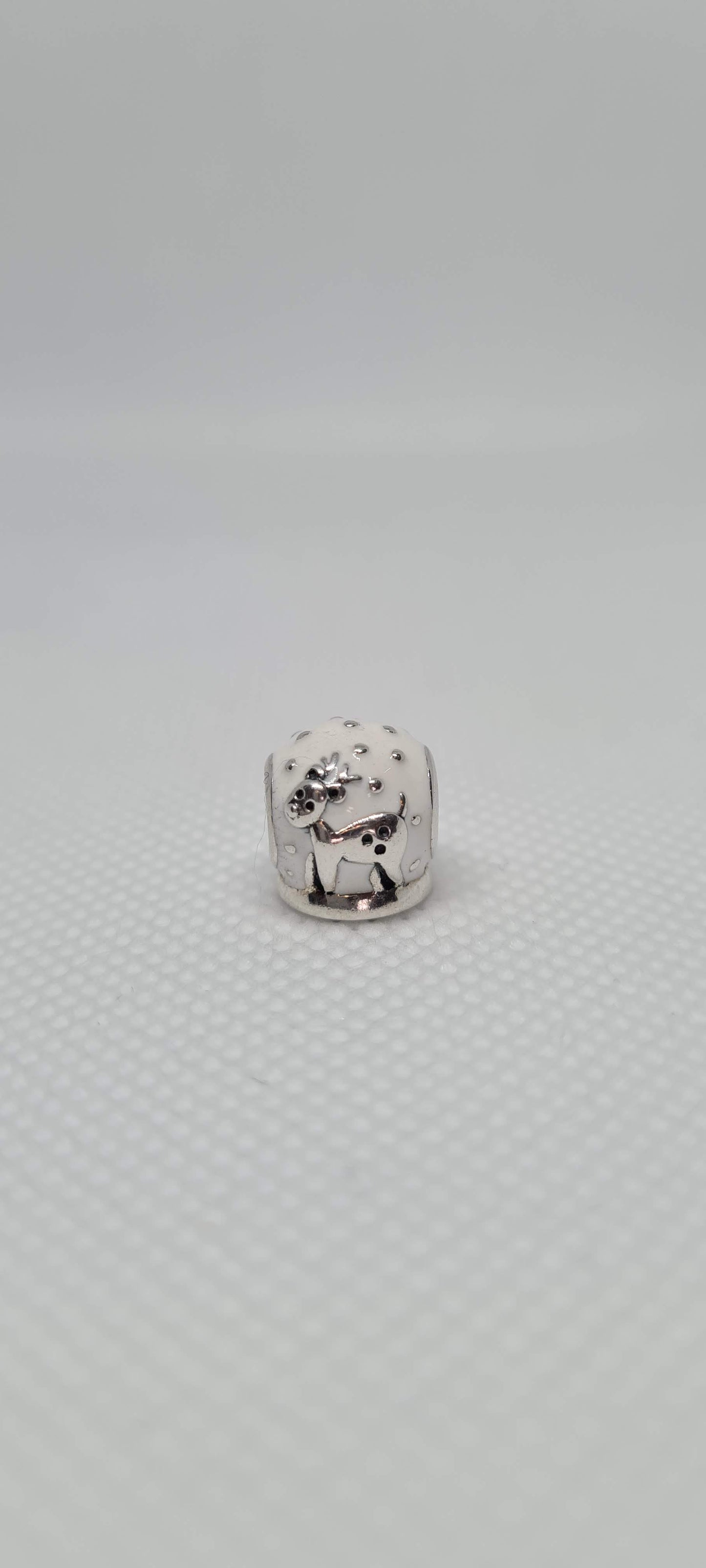 Genuine Pandora Christmas Snow Globe Charm Reindeer