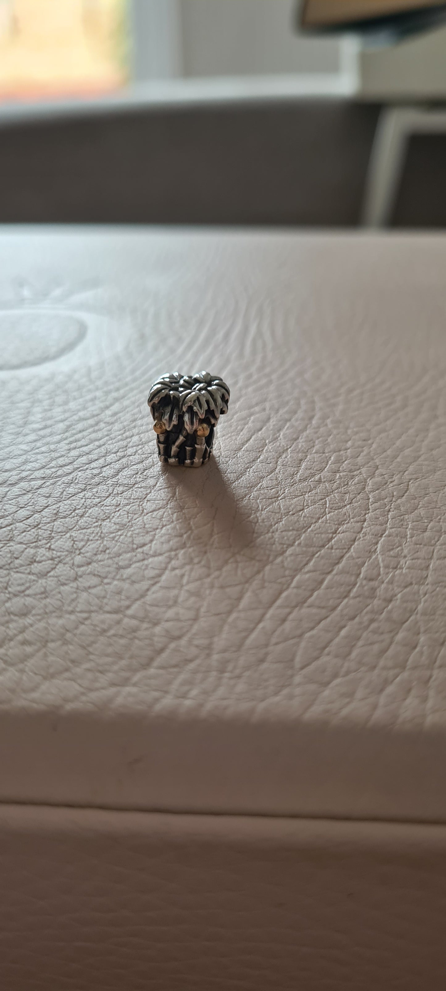 Genuine Pandora Two Tone Palm Tree with Gold Coconuts