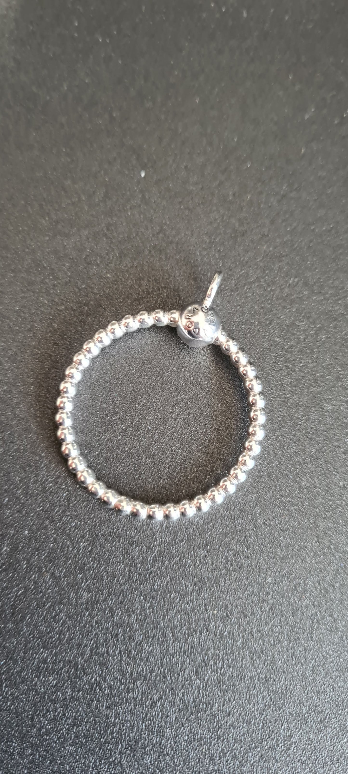 Genuine Pandora Beaded Small O Pendant