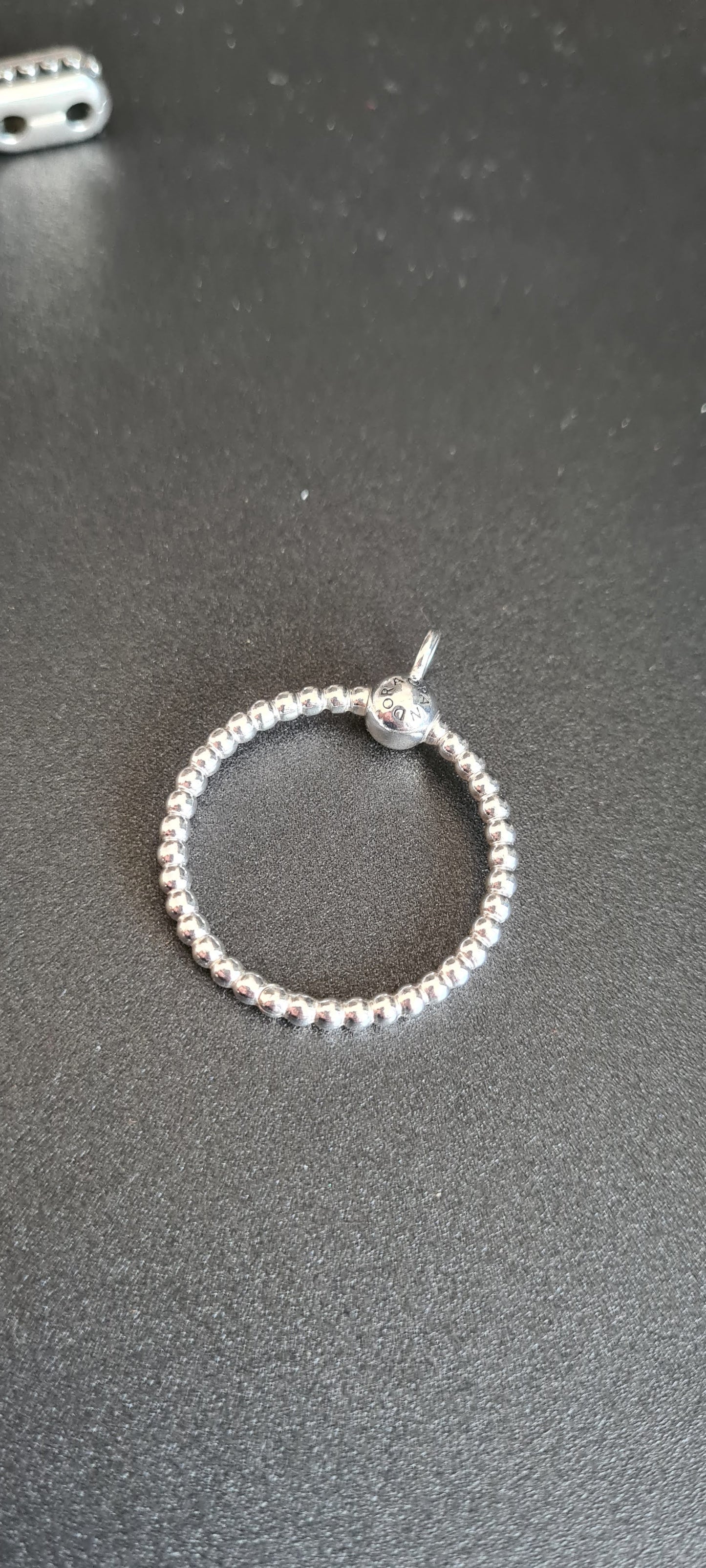 Genuine Pandora Beaded Small O Pendant