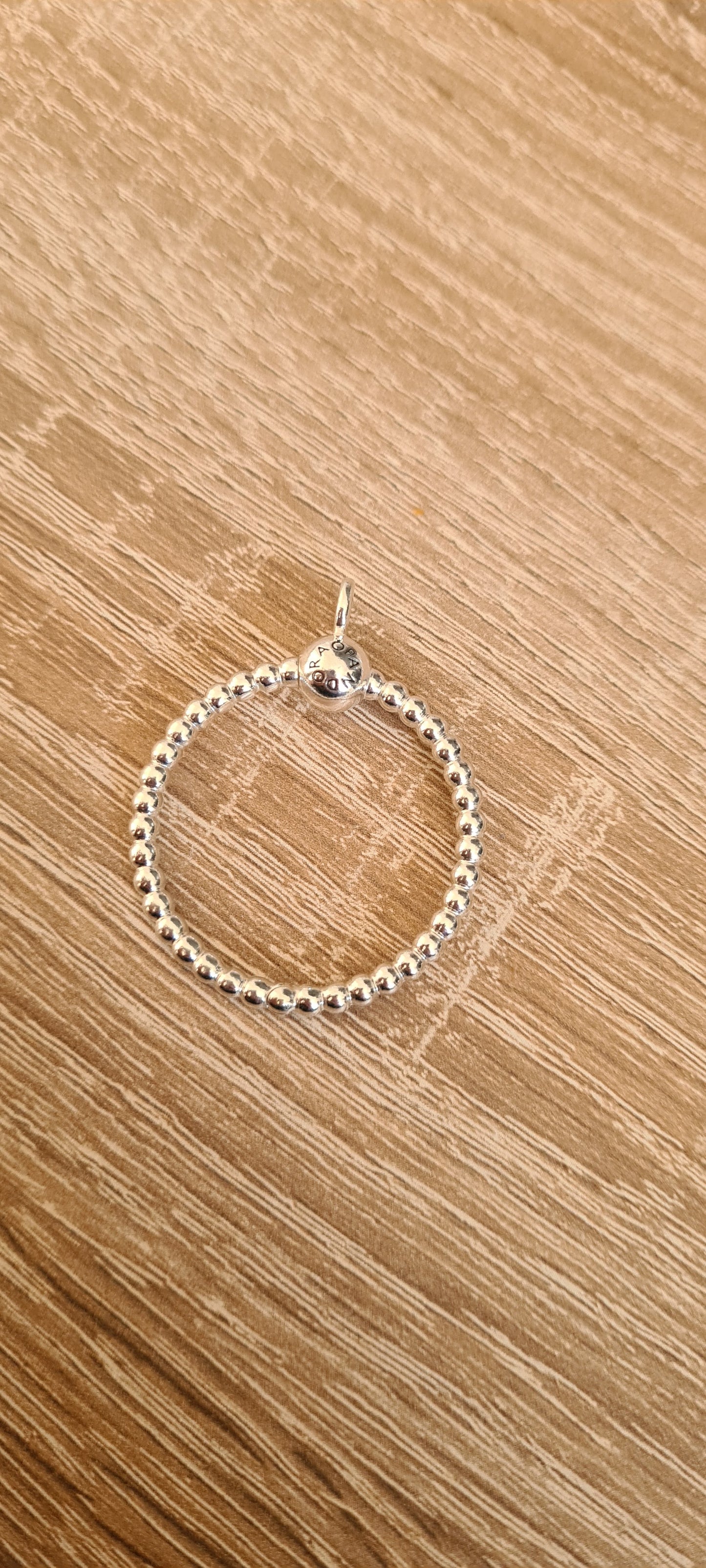 Genuine Pandora Beaded Small O Pendant