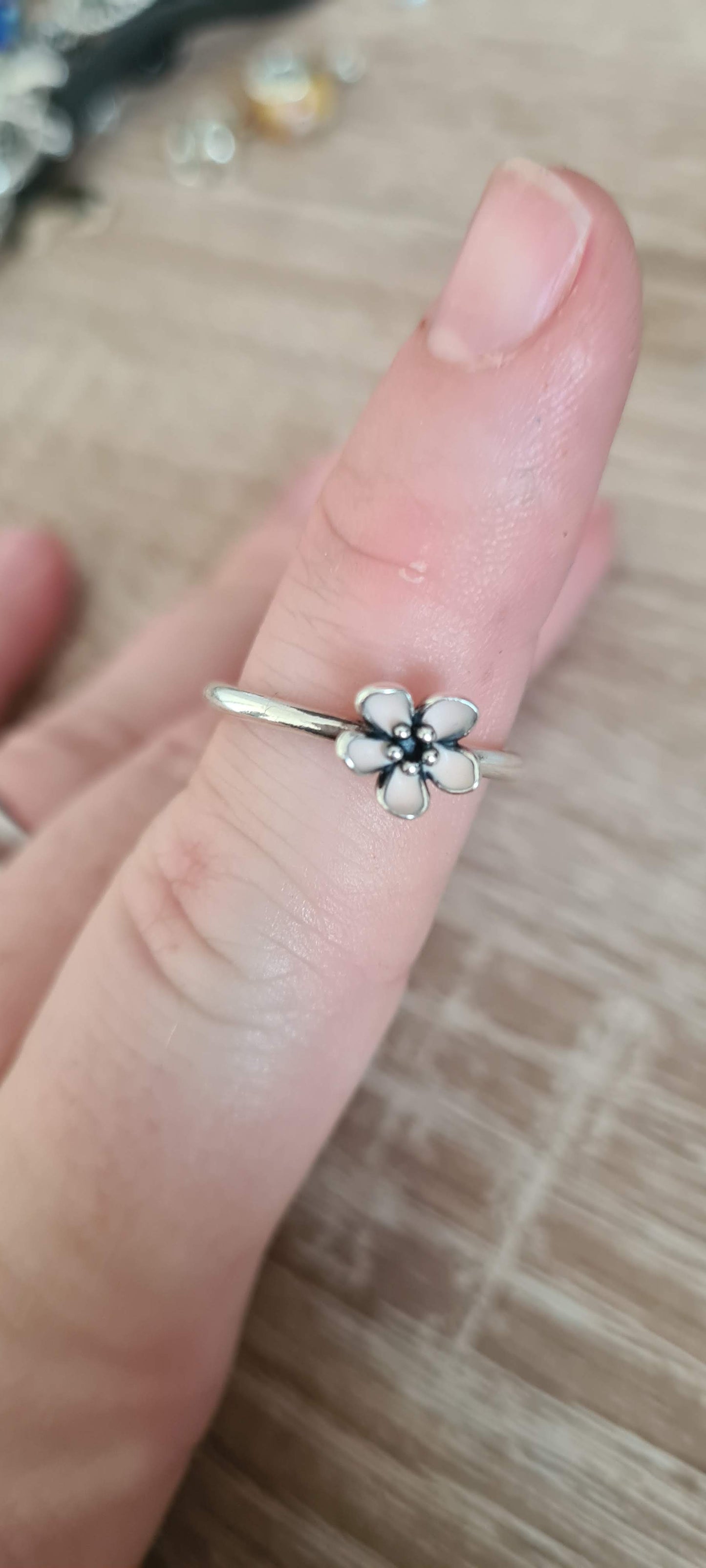 Genuine Pandora Cherry Blossom Ring Sizes