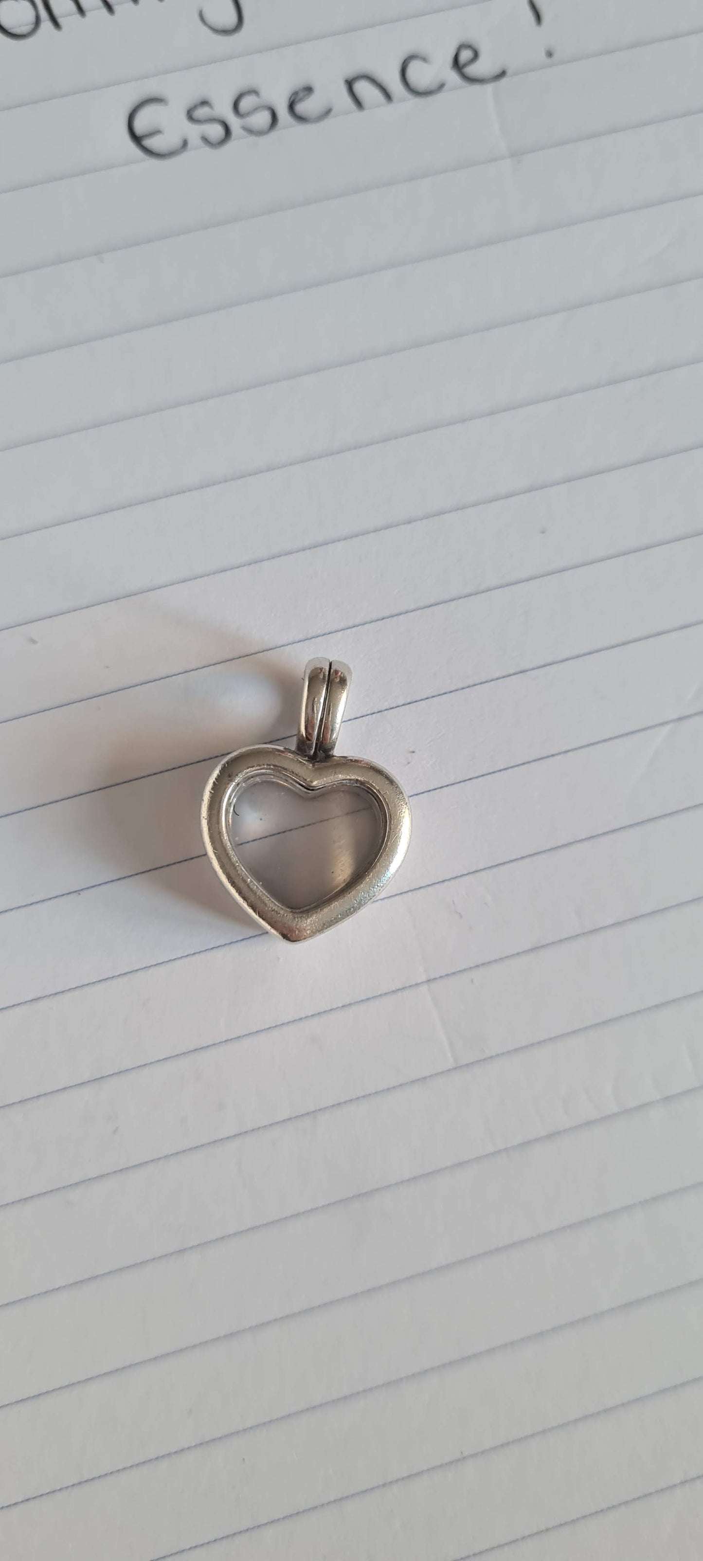 Genuine Pandora Heart Medium Memory Locket Necklace 60cm Chain