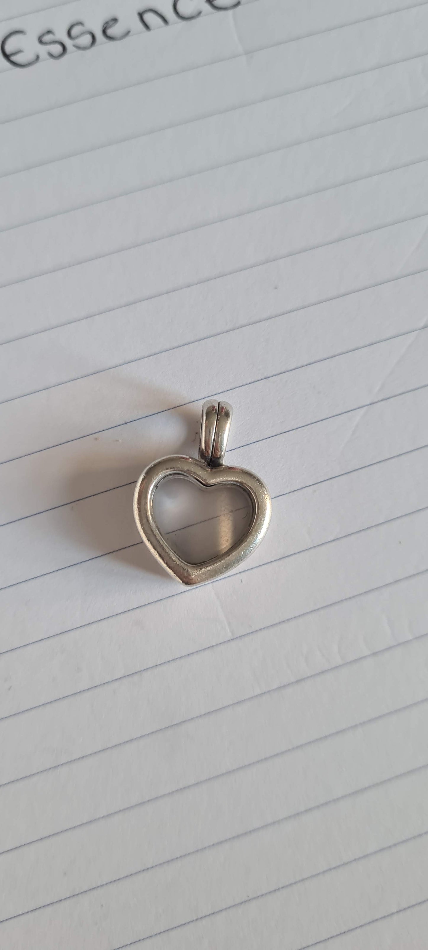 Genuine Pandora Heart Medium Memory Locket Necklace 60cm Chain