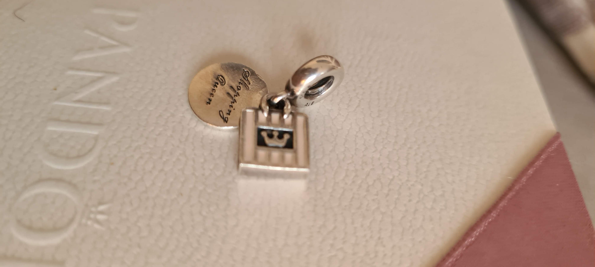 Pandora Shopping Queen Dangle Charm good