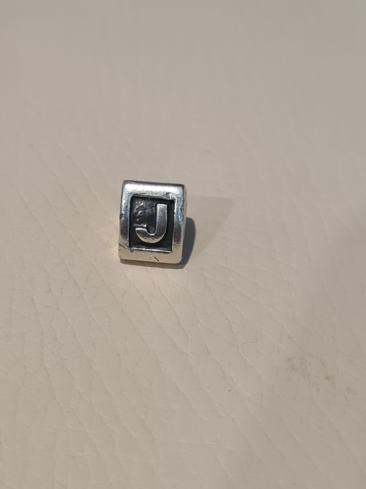 Genuine Pandora Letter J charm