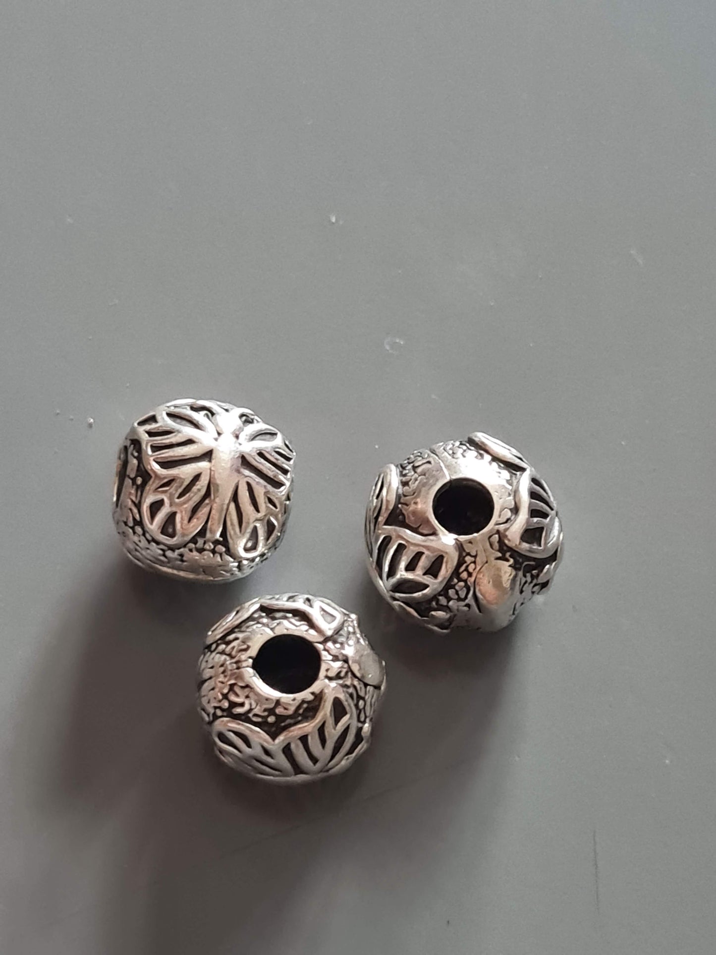 Genuine Pandora Oxidised Detailed Butterfly Clip x1