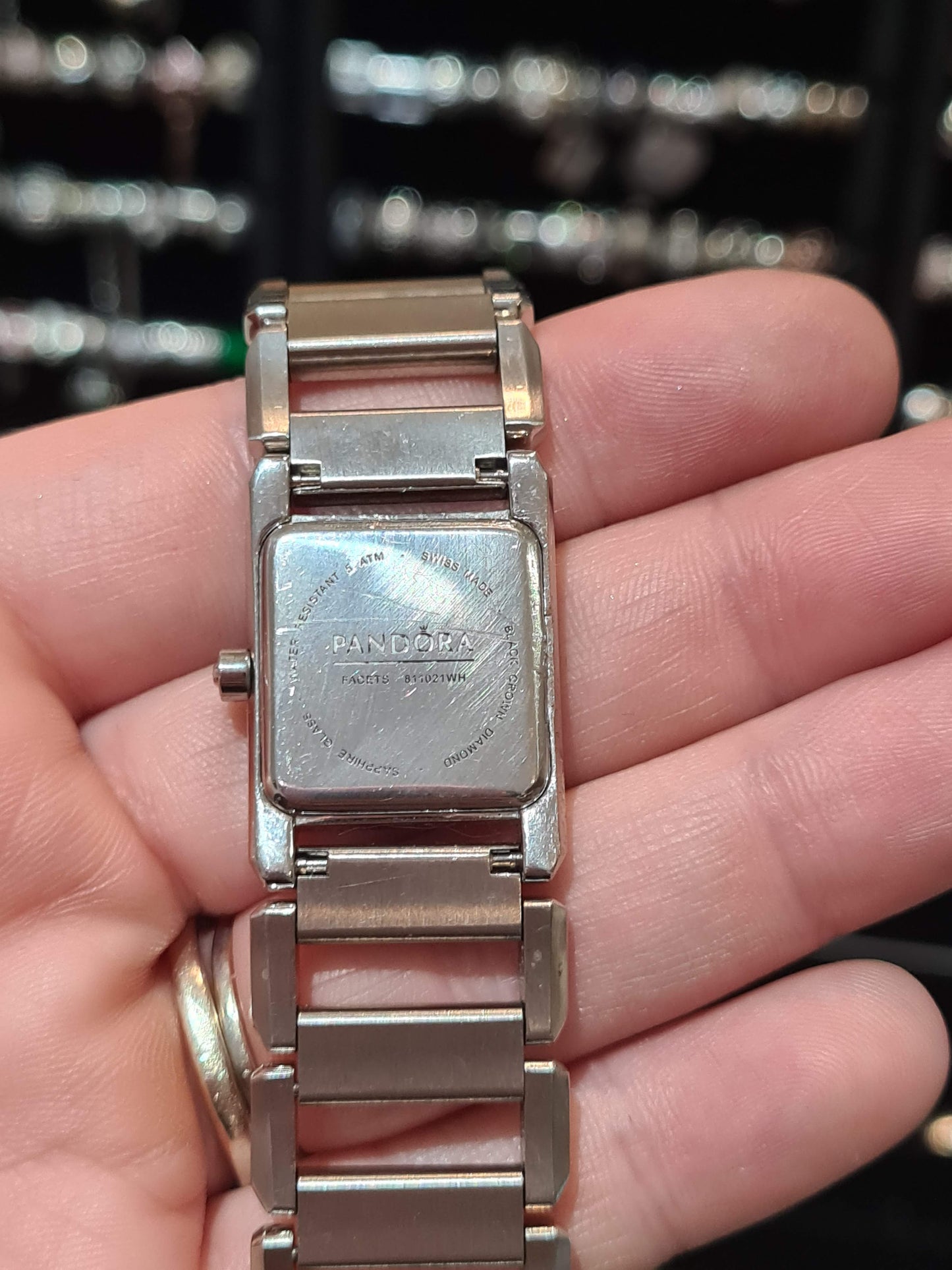 Genuine Pandora Stainless Steel Watch in Silver In Great condition