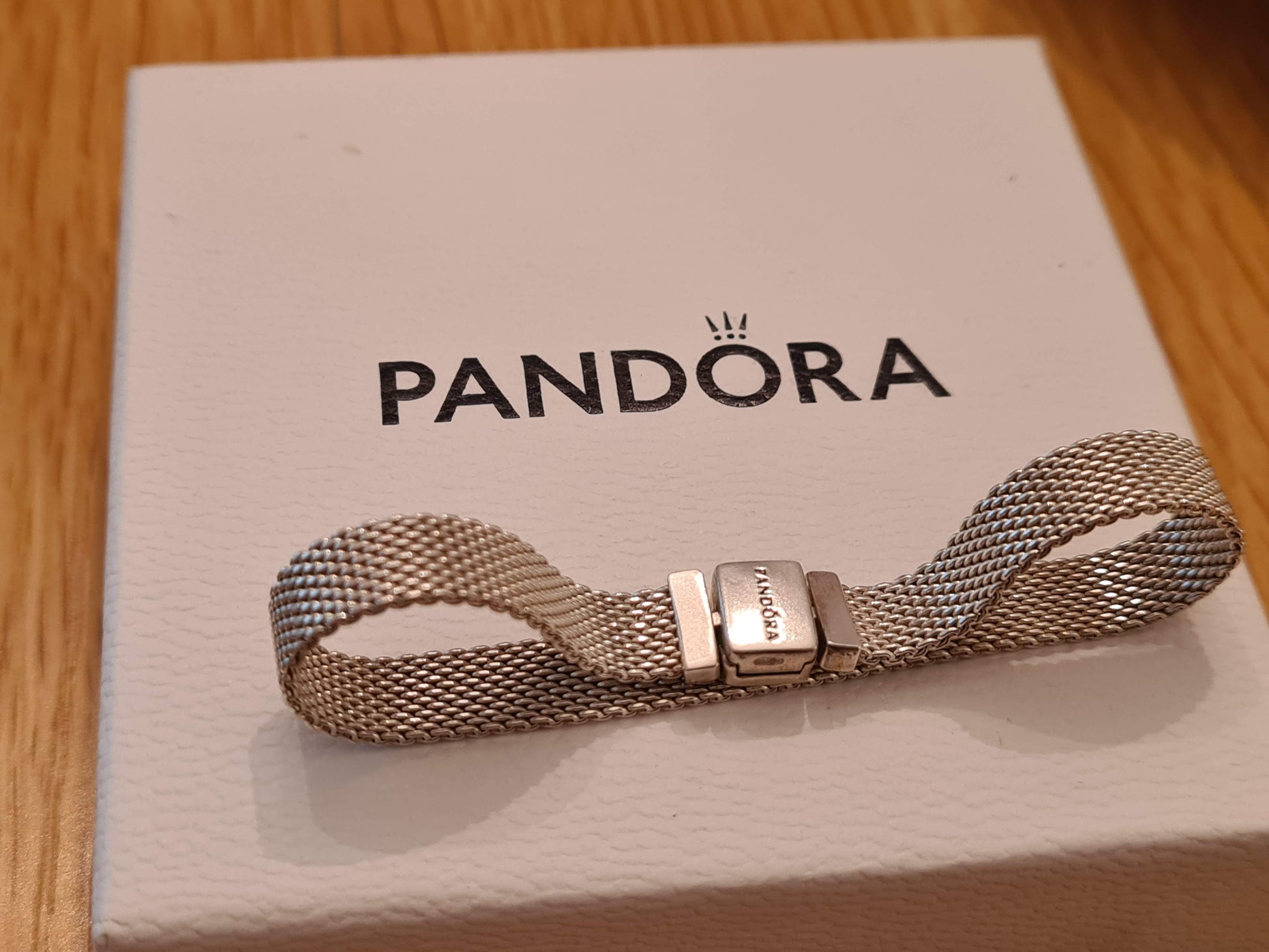 Pandora Reflexions Mesh Bracelet  Rose gold plated  Pandora US