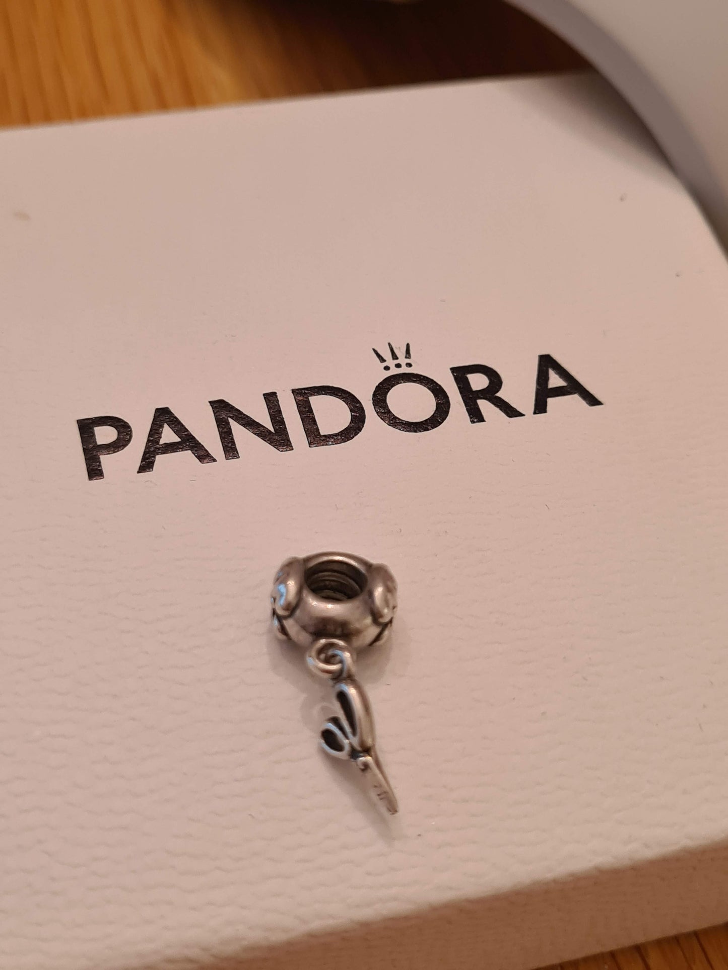 Genuine Pandora Hairdresser/ Sewing Scissors Charm Dangle