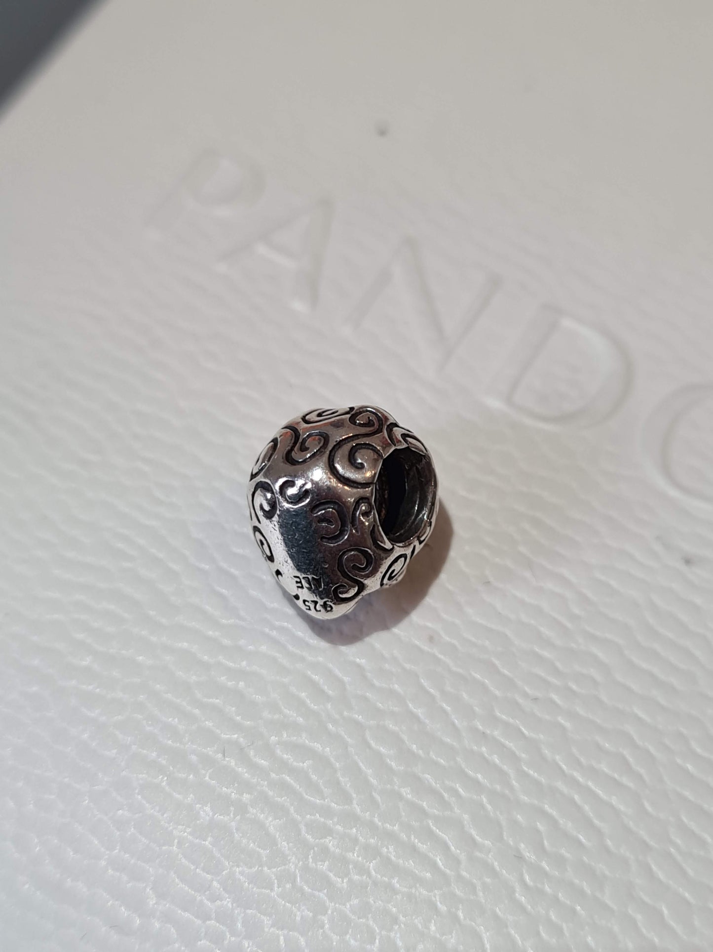 Genuine Pandora Lion With CZ Eyes Citrine Yellow/Green Rare Charm