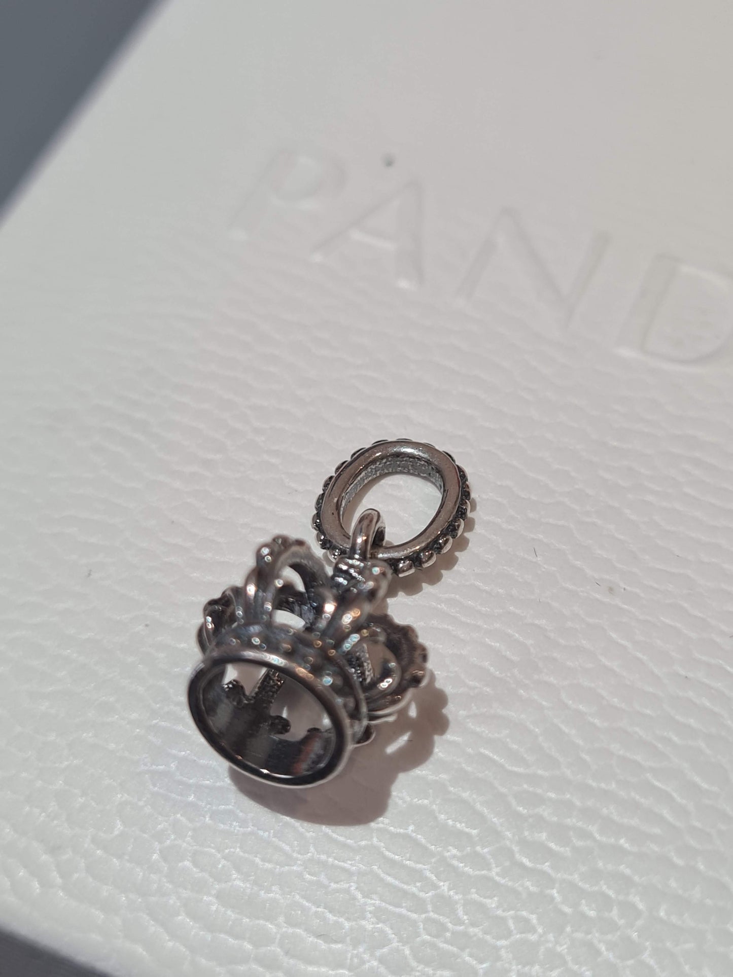 Genuine Pandora Crown Princess Queen King Dangle