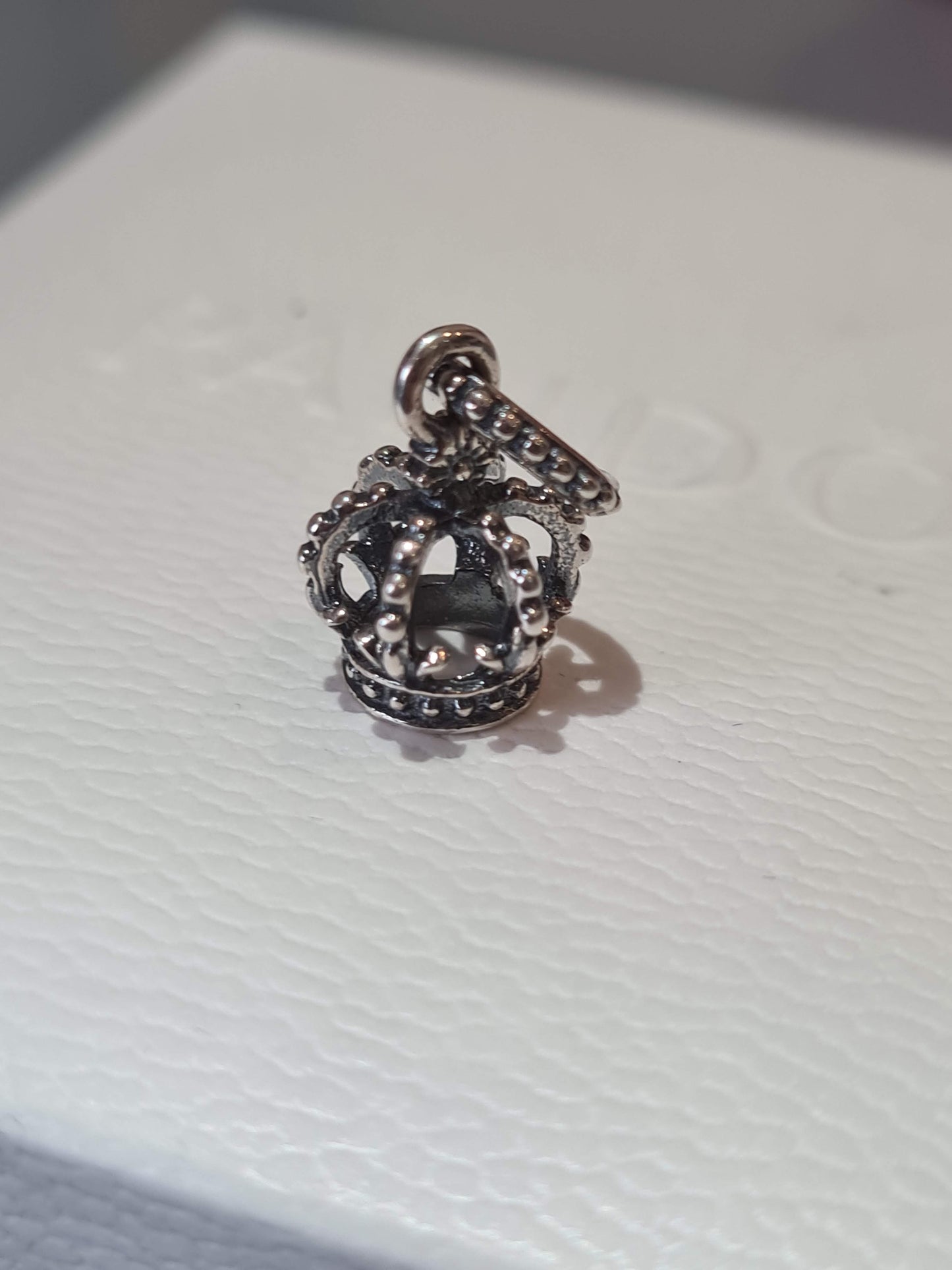 Genuine Pandora Crown Princess Queen King Dangle