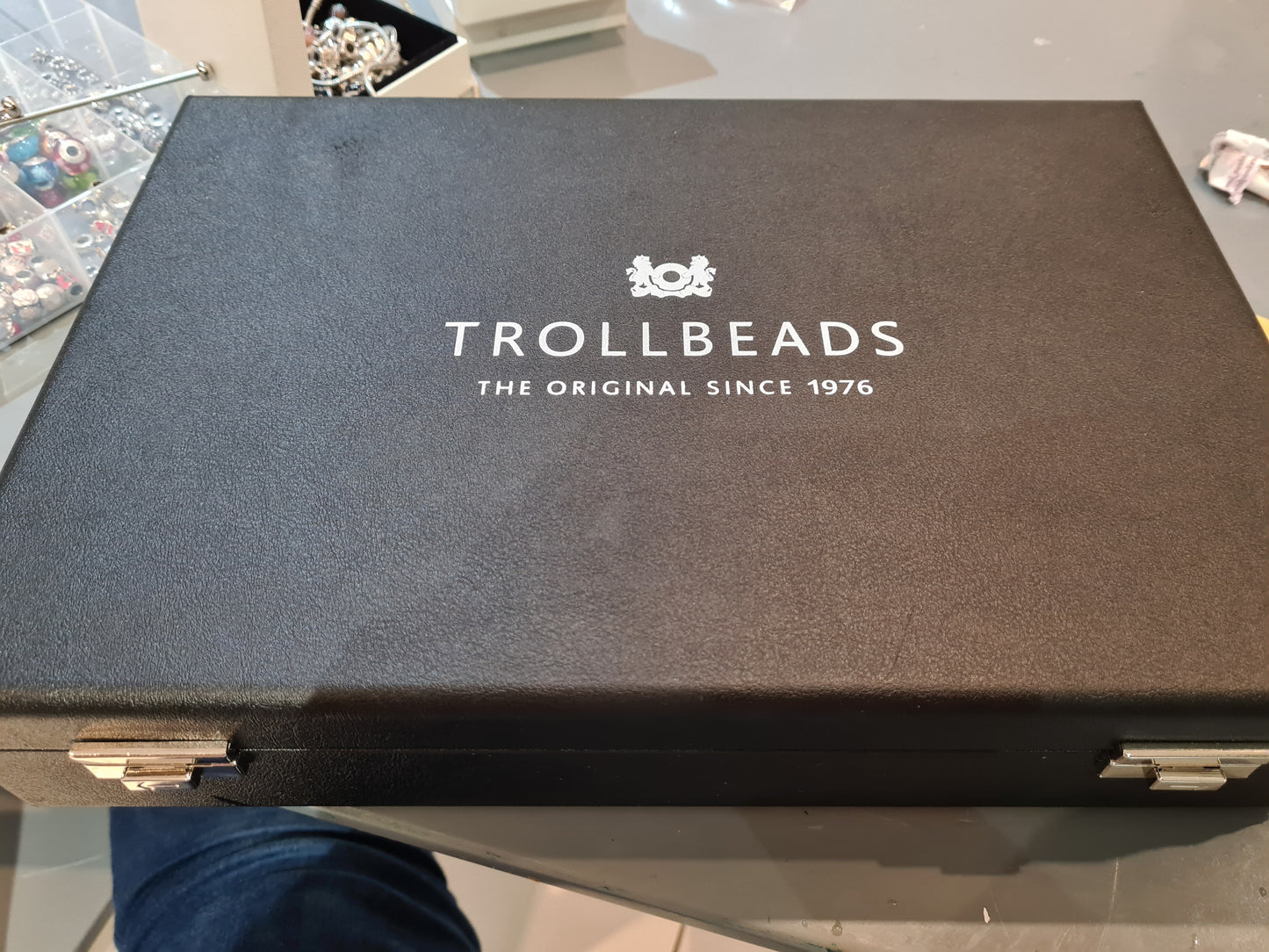 Genuine Troll Beads Collectors Case in Black USA Edition