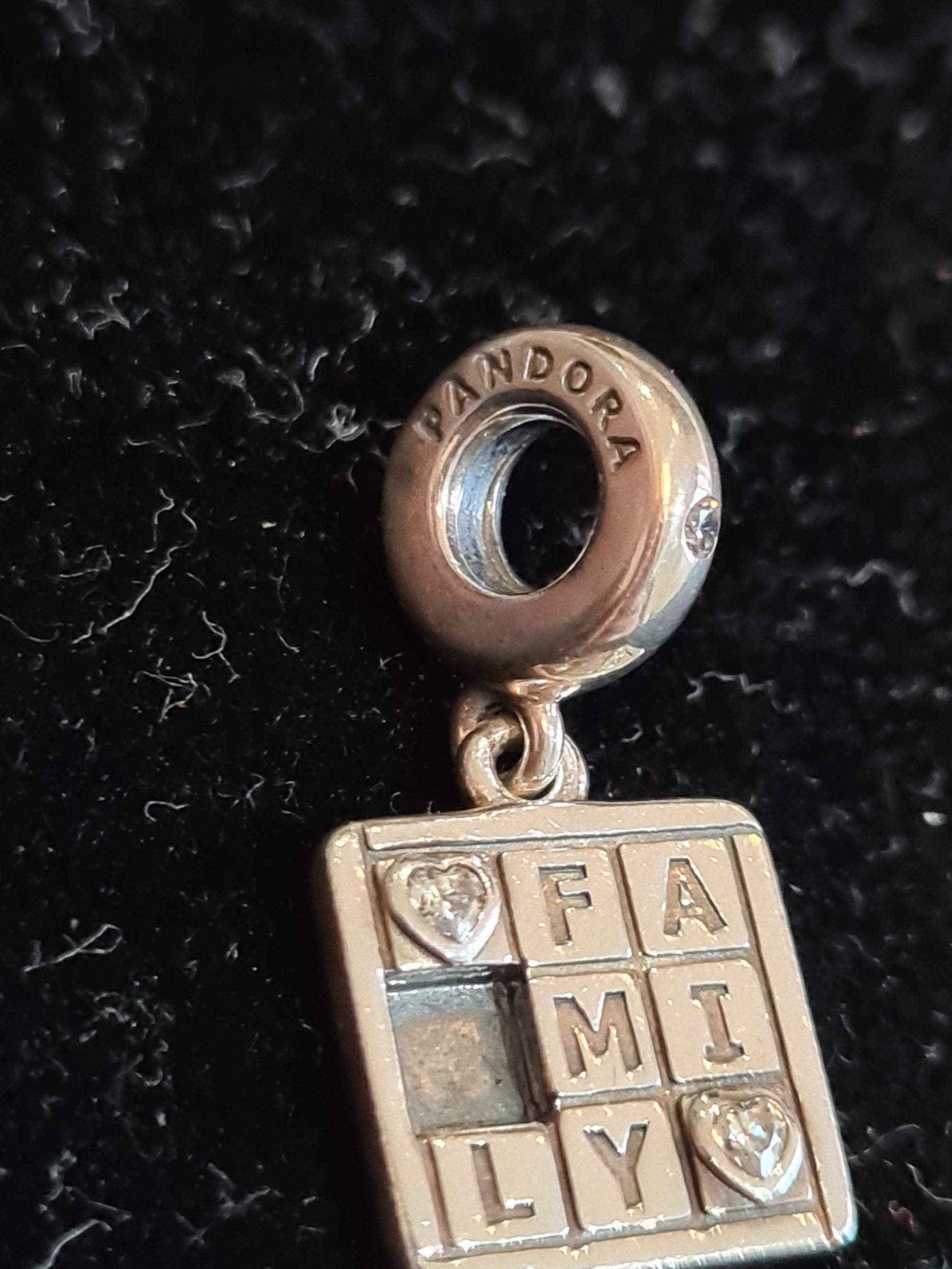 Pandora family sale puzzle charm