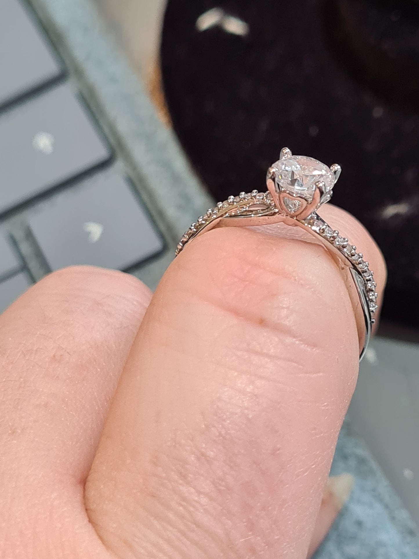 NOT Pandora But The Most Beautiful CZ Ring in Size 58