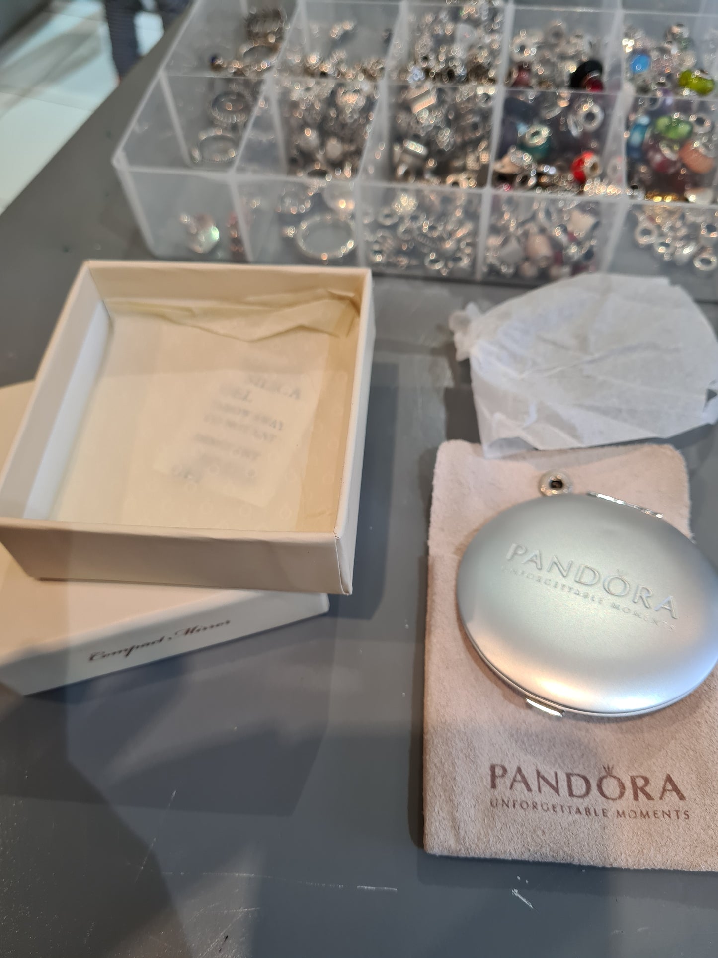 Genuine Pandora Compact Mirror Promotional Item