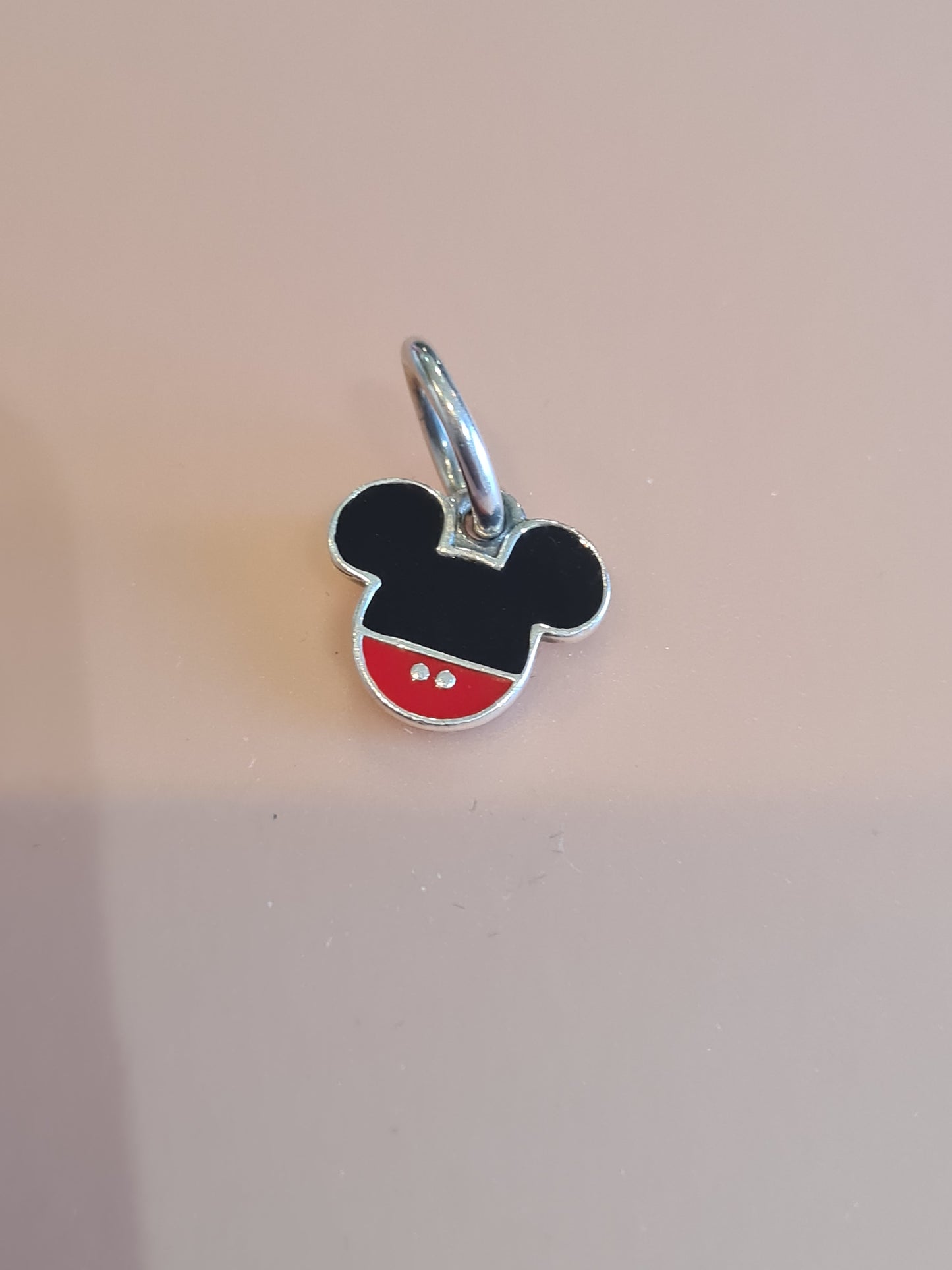 Genuine Pandora Disney Mickey Mouse Enamel Dangle Charm