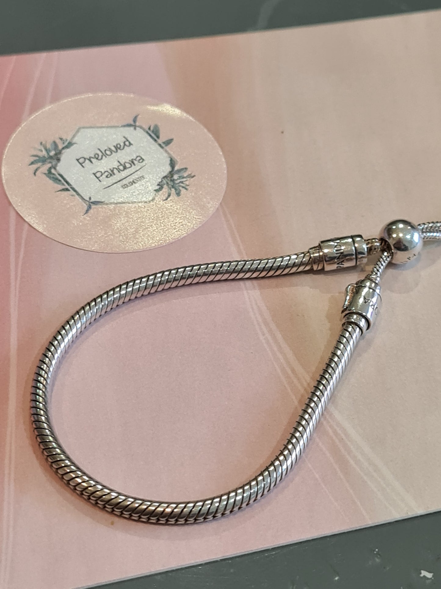 Genuine Pandora Slider Tennis Bracelet Size 2
