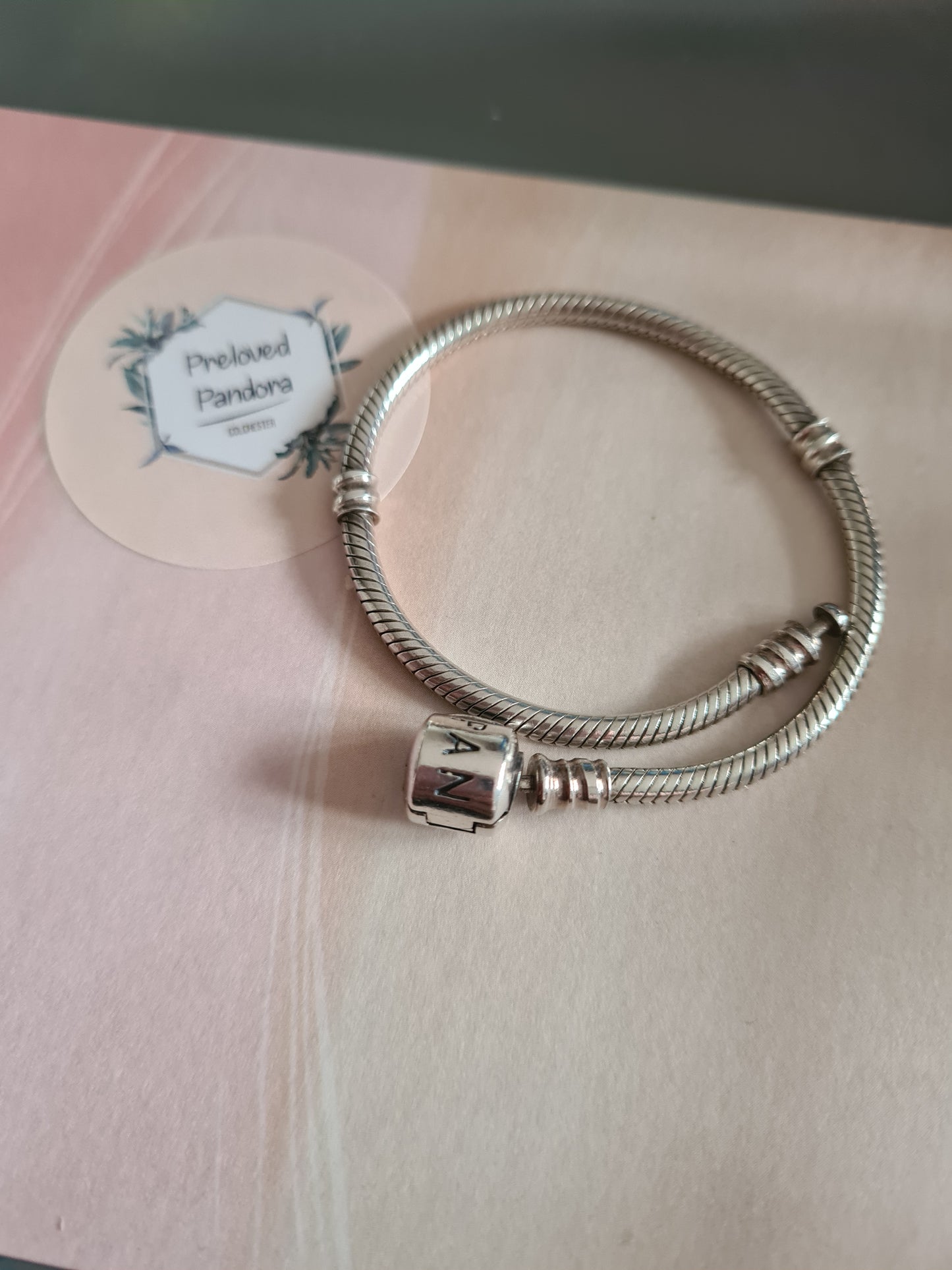 Silver Charm Bracelet Size 18cm