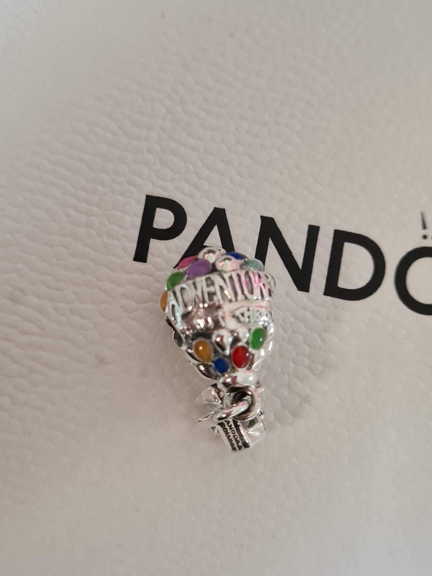 Genuine Pandora Disney Enamel UP Balloon Dangle Charm