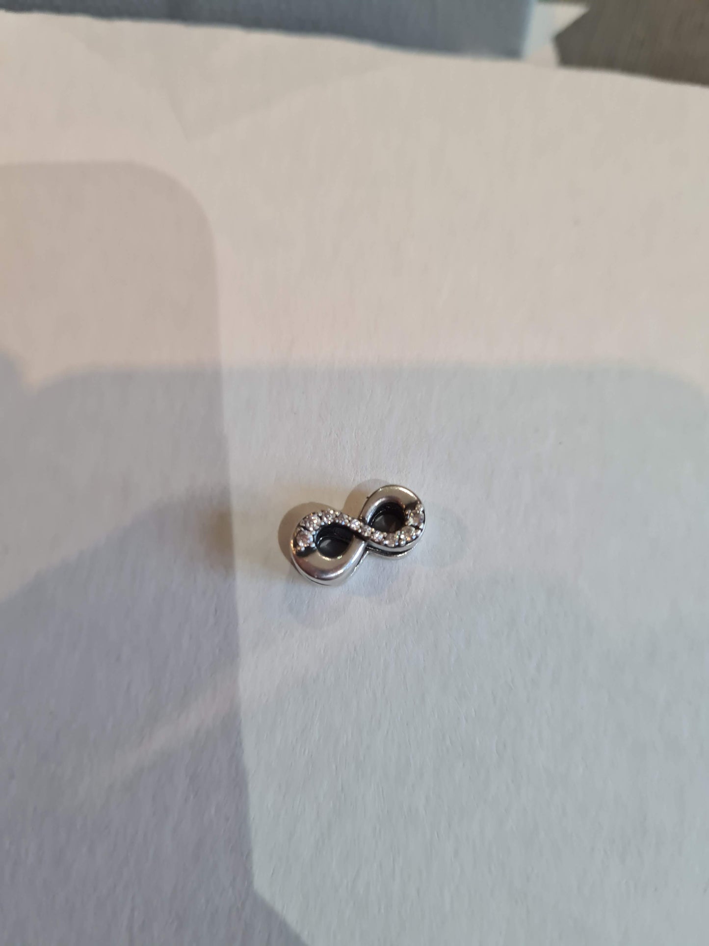 Genuine Pandora Reflexions Infinity Pave Clip Charm