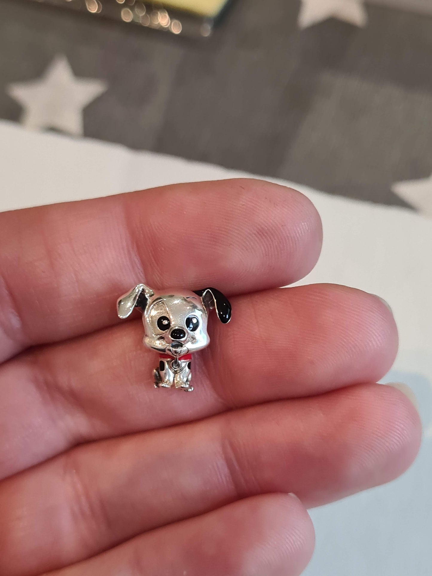 Genuine Pandora Disney Dalmatian Dog Charm Animal