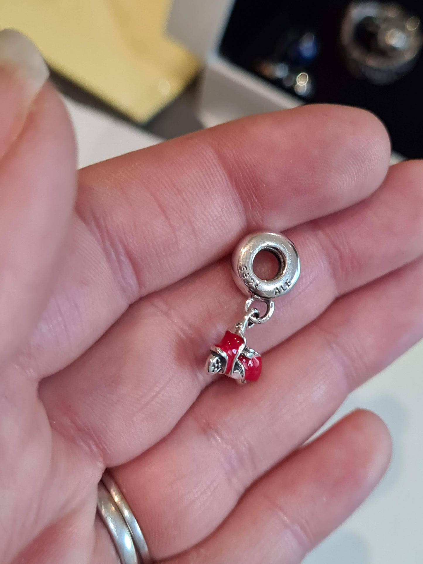 Unbranded Charm Red Vespa Scooter Italian Dangle Charm