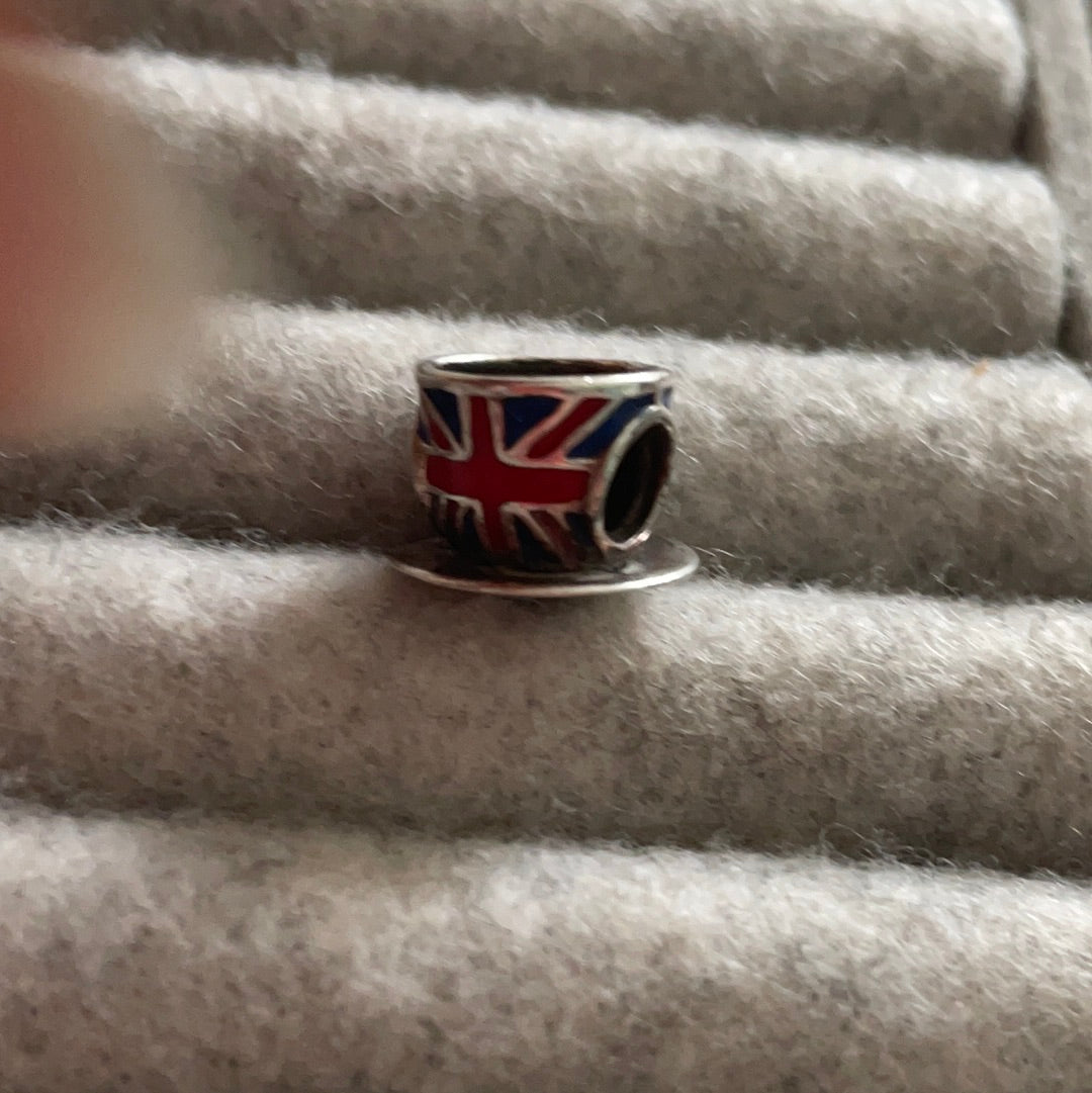 Genuine Chamilia London Great Britain UK Teacup Charm Travel