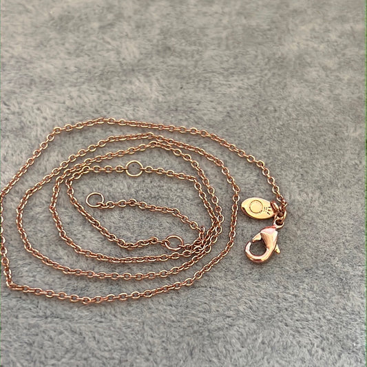 Genuine Pandora Rose Gold Necklace Chain 45cm