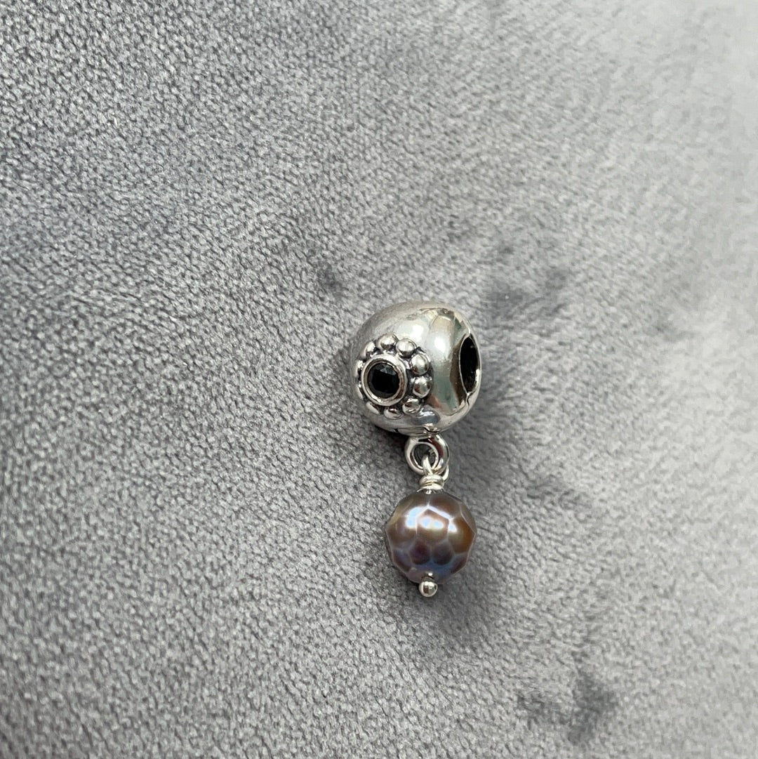 Genuine Pandora Pearl of Wisdom Dangle Clip