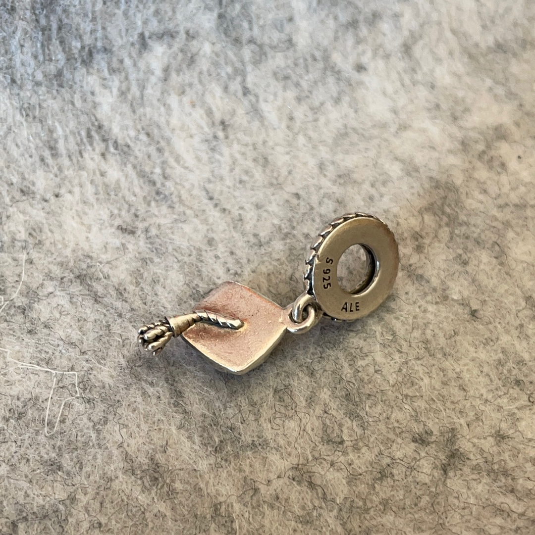 Pandora graduation 2025 hat charm