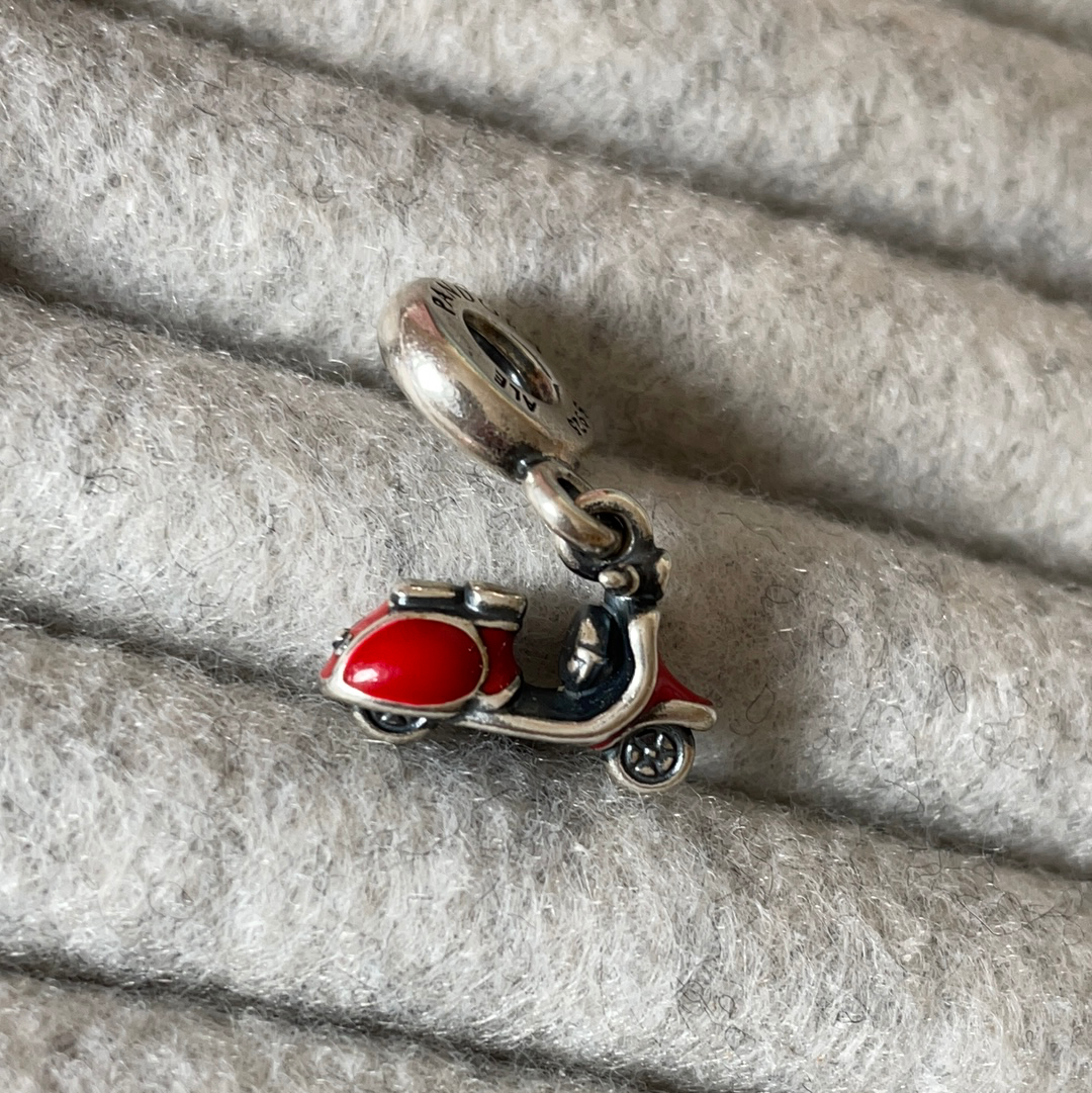 Scooter 2025 pandora charm