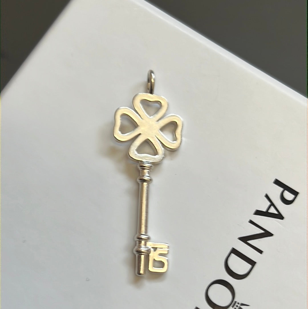 Genuine Thomas Sabo Large Key Pendant Dangle Charm