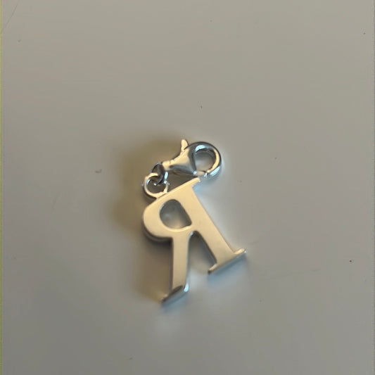Genuine Thomas Sabo Sterling Silver Letter R Initial Clip Charm