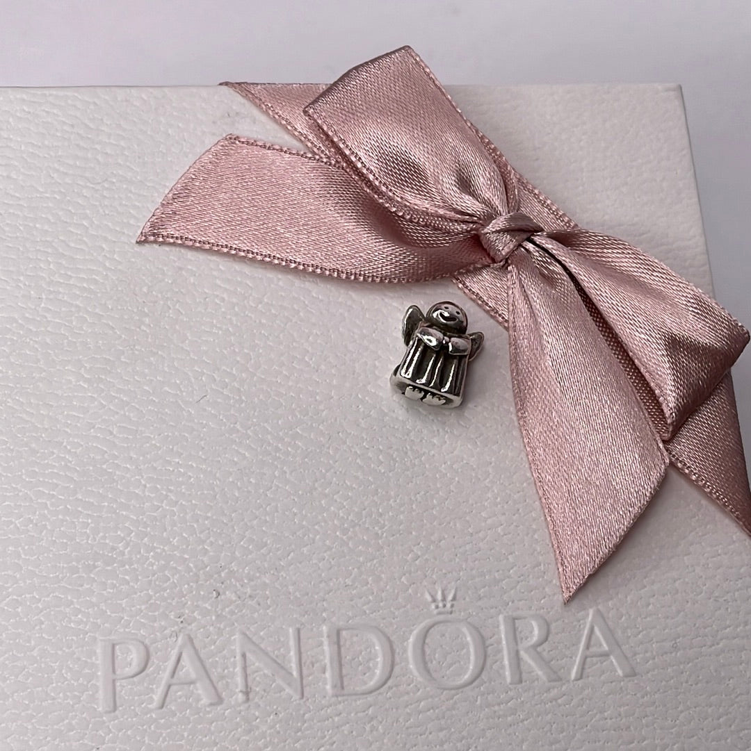 Genuine Pandora Christmas Angel Silver Xmas Charm