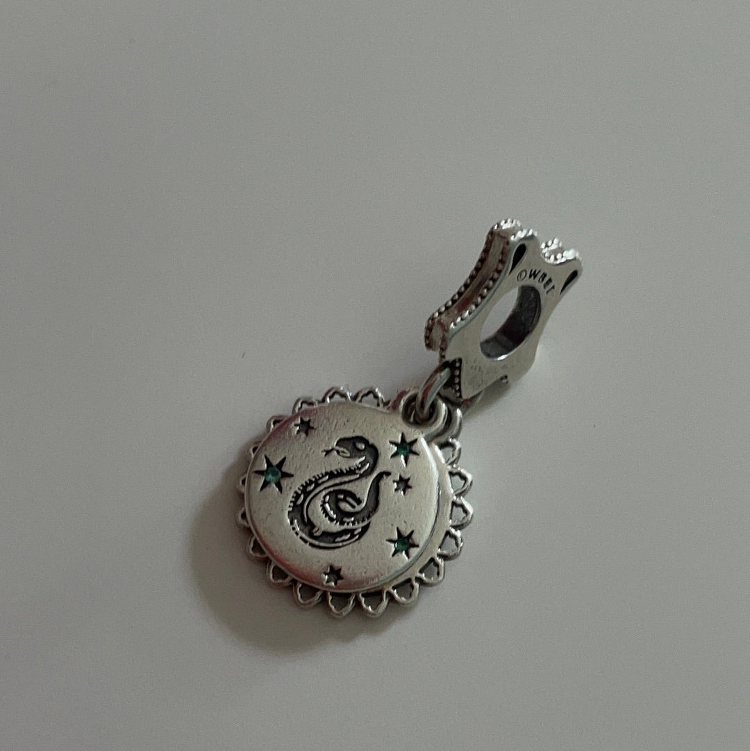 Genuine Pandora Harry Potter Charm Slytherin House