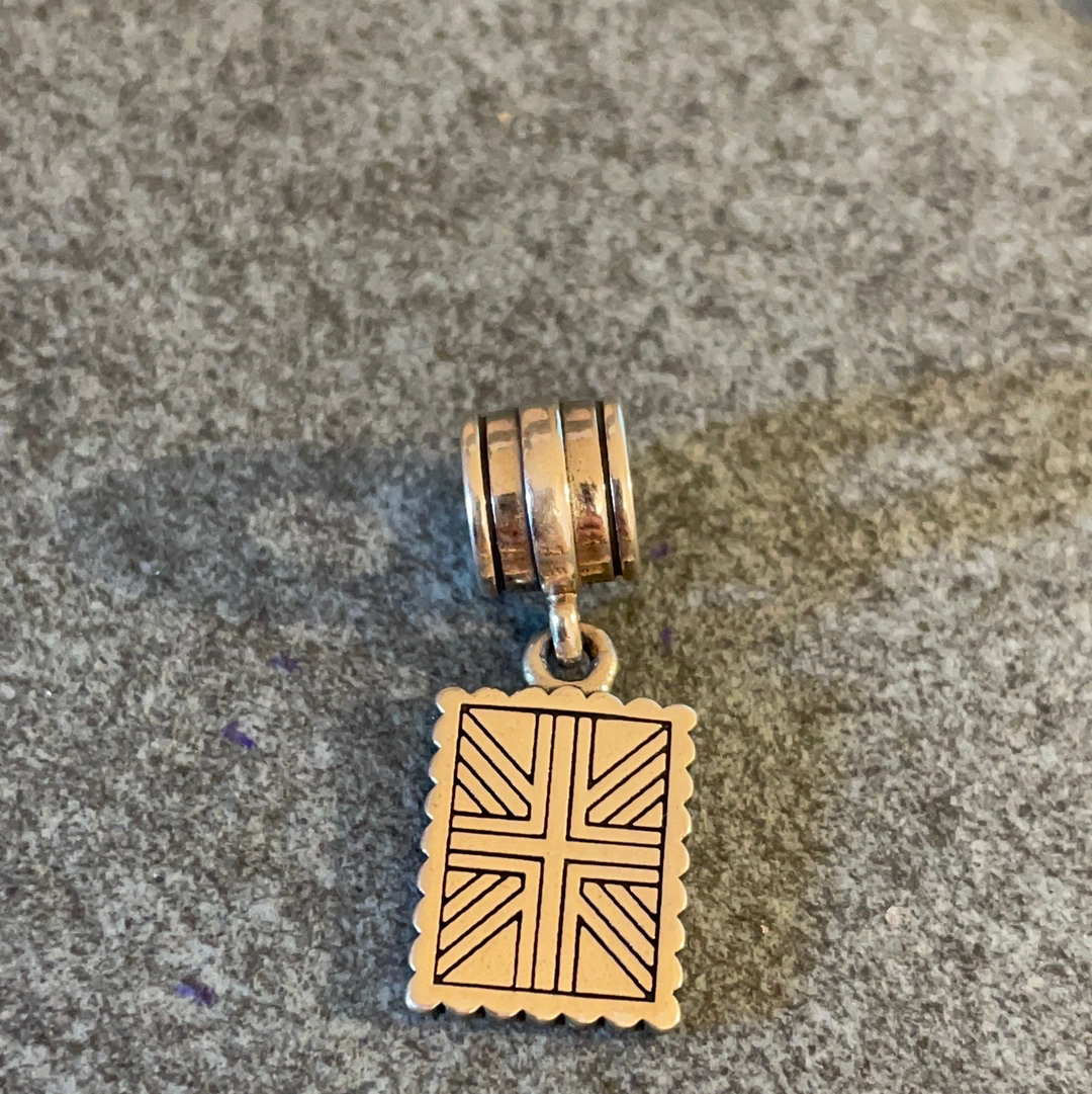 Pandora stamp discount charm