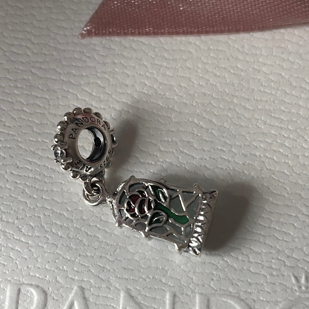 Pandora belle's store enchanted rose charm