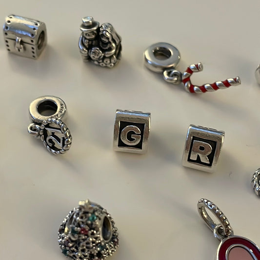 Genuine Pandora Letter G Charm Initial