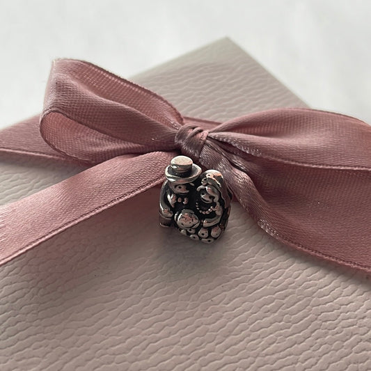 Genuine Pandora Bride and Groom Wedding Day Gift Charm